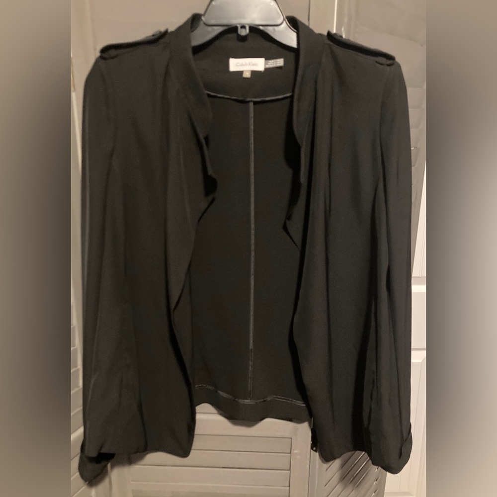 BNWOT Calvin Klein Classic Black Blazer 16